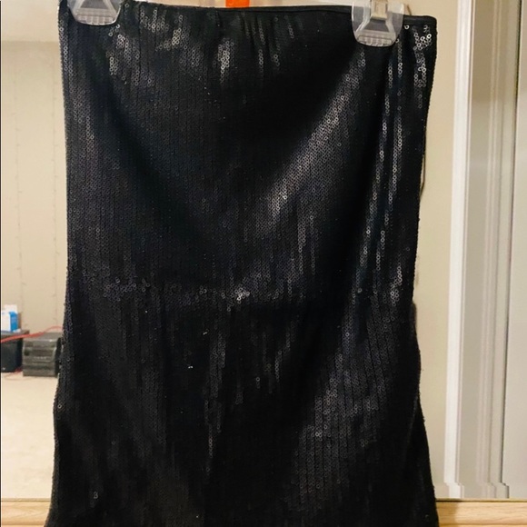 Dynamite strapless black sequin tank top size XS - Picture 5 of 5